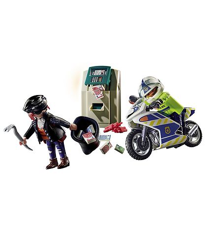 Playmobil City Action - Politimotorcykel: F... - 70572 - 32 Dele Playmobil City Action - Politimotorcykel: F... - 70572 - 32 Dele