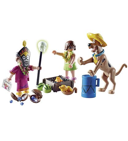 Playmobil Scooby-Doo - Eventyr Med Witch Doctor - 70707 - 46 Del Playmobil Scooby-Doo - Eventyr Med Witch Doctor - 70707 - 46 Del