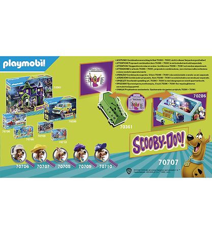 Playmobil Scooby-Doo - Eventyr Med Witch Doctor - 70707 - 46 Del Playmobil Scooby-Doo - Eventyr Med Witch Doctor - 70707 - 46 Del