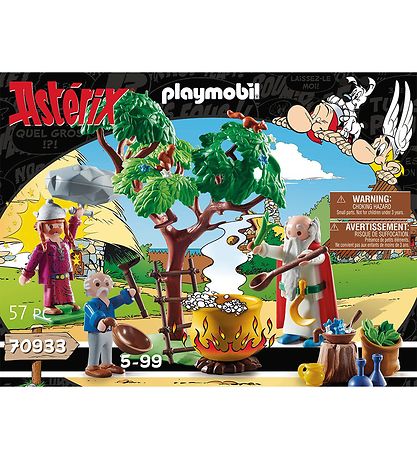 Playmobil Asterix - Miraculix met drankje - 70933 - 57 Onderdele Playmobil Asterix - Miraculix met drankje - 70933 - 57 Onderdele