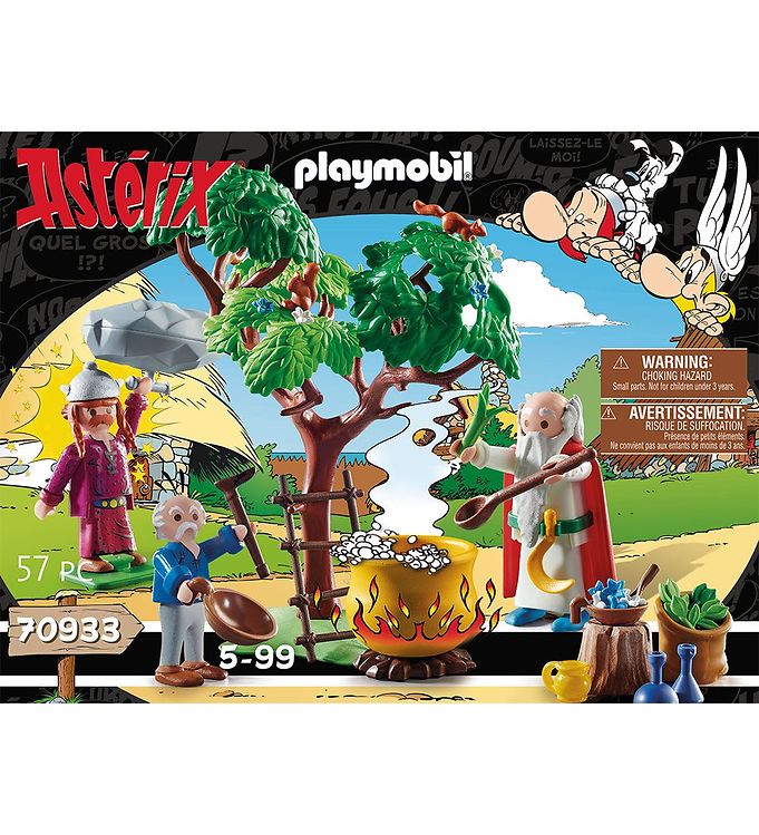 Playmobil Asterix - Miraculix Med Trylledrik - 70933 - 57 Dele