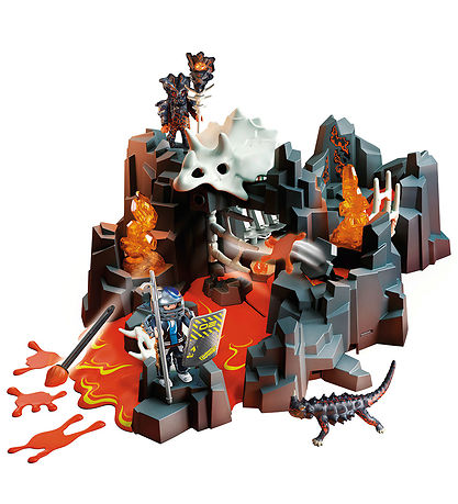 Playmobil Dino Rise - Vogter Af Lavakilden - 70926 - 43 Dele Playmobil Dino Rise - Vogter Af Lavakilden - 70926 - 43 Dele