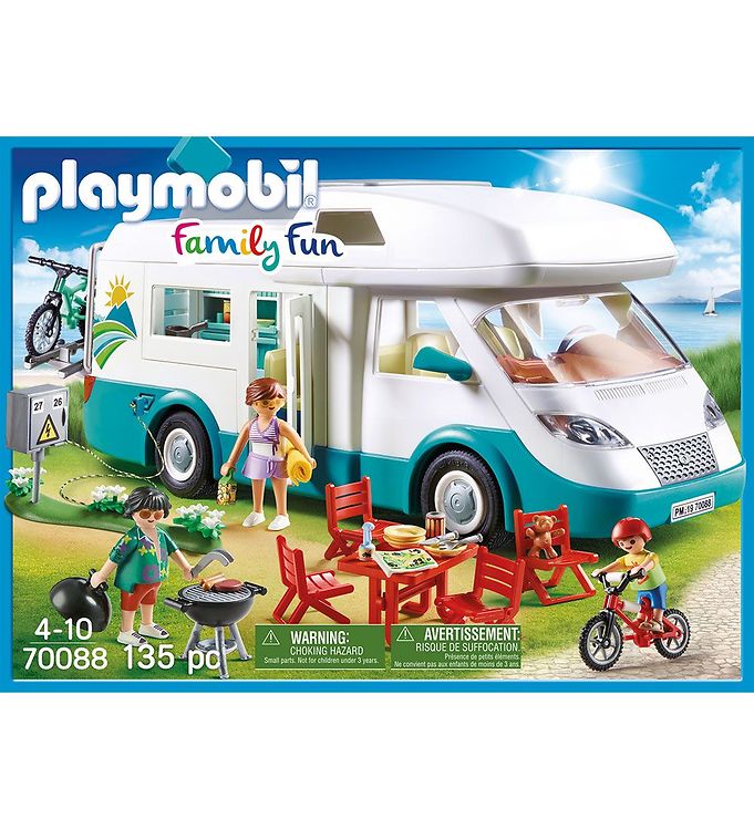 Playmobil Family Fun - Autocamper - 70088 - Fra 4 år.