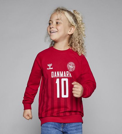Hummel Sweatshirt - DBU - hmlCelebrate - Rød Hummel Sweatshirt - DBU - hmlCelebrate - Rød