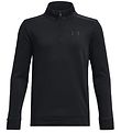 Under Armour Bluse - Fleece - 1/4 Zip - Sort Under Armour Bluse - Fleece - 1/4 Zip - Sort