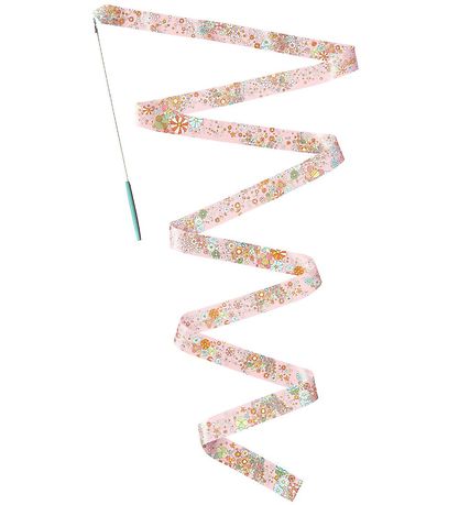 Djeco Gymnastikvimpel - 4 meter - Rosa m. Blommor Djeco Gymnastikvimpel - 4 meter - Rosa m. Blommor