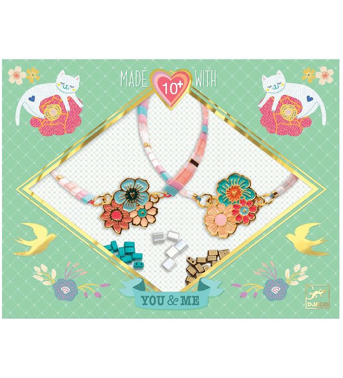 Djeco Smykkesæt - Tila And Flowers