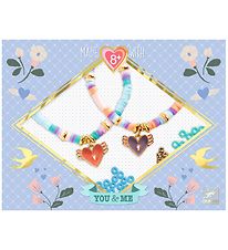 Djeco Smykkesæt - Heart Heishi Djeco Smykkesæt - Heart Heishi