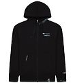 Champion Fashion Cardigan - Sort m. Logo