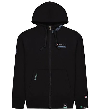 Champion Fashion Cardigan - Sort m. Logo
