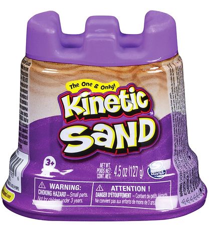 Kinetic Sand Strandsand - 127 gram - Lilla Kinetic Sand Strandsand - 127 gram - Lilla