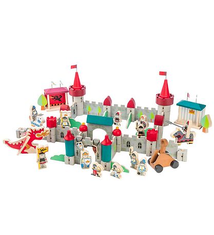 Tender Leaf Trælegetøj - Det Kongelige Slot - Stort Legesæt Tender Leaf Trælegetøj - Det Kongelige Slot - Stort Legesæt