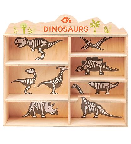 Tender Leaf Wooden Toy - 8 Dinosaurs