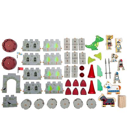 Tender Leaf Trælegetøj - Drageborg - Legesæt Tender Leaf Trælegetøj - Drageborg - Legesæt