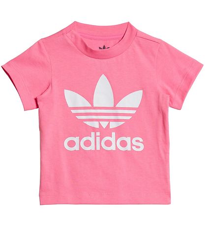 adidas Originals T-Shirt - Trefoil Tee - Pink adidas Originals T-Shirt - Trefoil Tee - Pink
