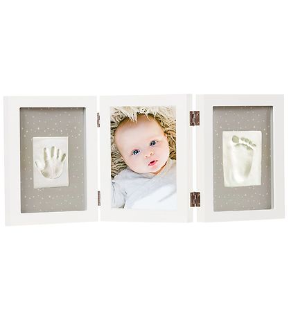 Dooky Hand- und Fußabdrücke Set - Happy Hände - Dreifacher Rahme