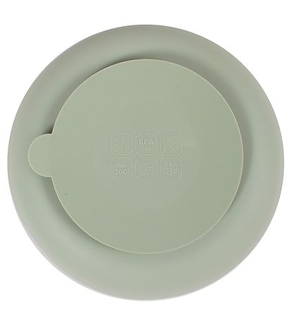 Filibabba Plates - Silicone - 2-Pack - Green