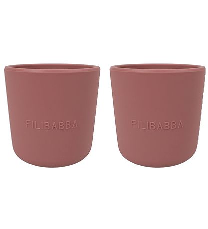 Filibabba Silicone Beker - Rose