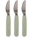 Filibabba Silikone Knive - 3-Pak - Green Filibabba Silikone Knive - 3-Pak - Green