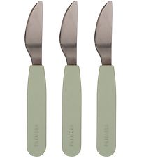 Filibabba Silikone Knive - 3-Pak - Green Filibabba Silikone Knive - 3-Pak - Green
