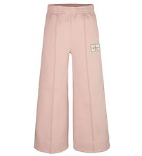Calvin Klein Sweatpants - Active Wide Leg Sweatpants - Rosa Bloo Calvin Klein Sweatpants - Active Wide Leg Sweatpants - Rosa Bloo