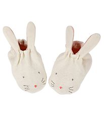 Meri Meri Futter - Peach Bunny Baby Booties Meri Meri Futter - Peach Bunny Baby Booties