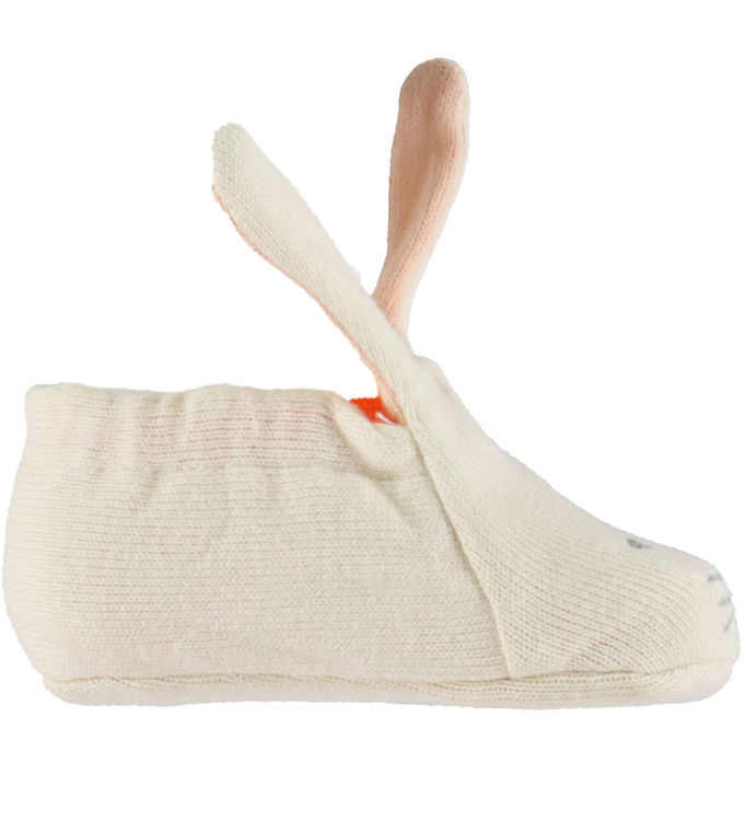 Meri Meri Futter - Peach Bunny Baby Booties