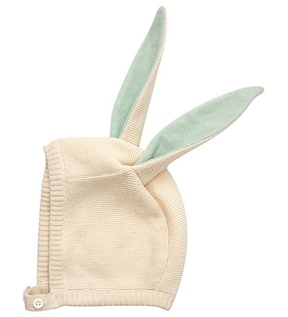 Meri Meri Babyhjelm - Blue Bunny Baby Bonnet Meri Meri Babyhjelm - Blue Bunny Baby Bonnet