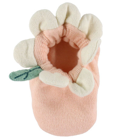 Meri Meri Futter - Peach Daisy Baby Booties
