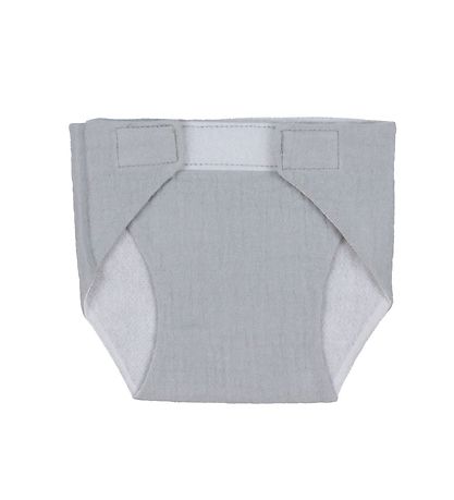 MaMaMeMo Dukkebleer - 3-pak - Hvid/Grå/Rosa