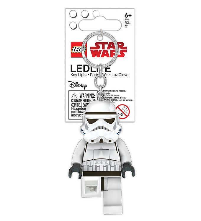 LEGO® Star Wars Nøglering m. Lommelygte - LEGO® Stormtrooper
