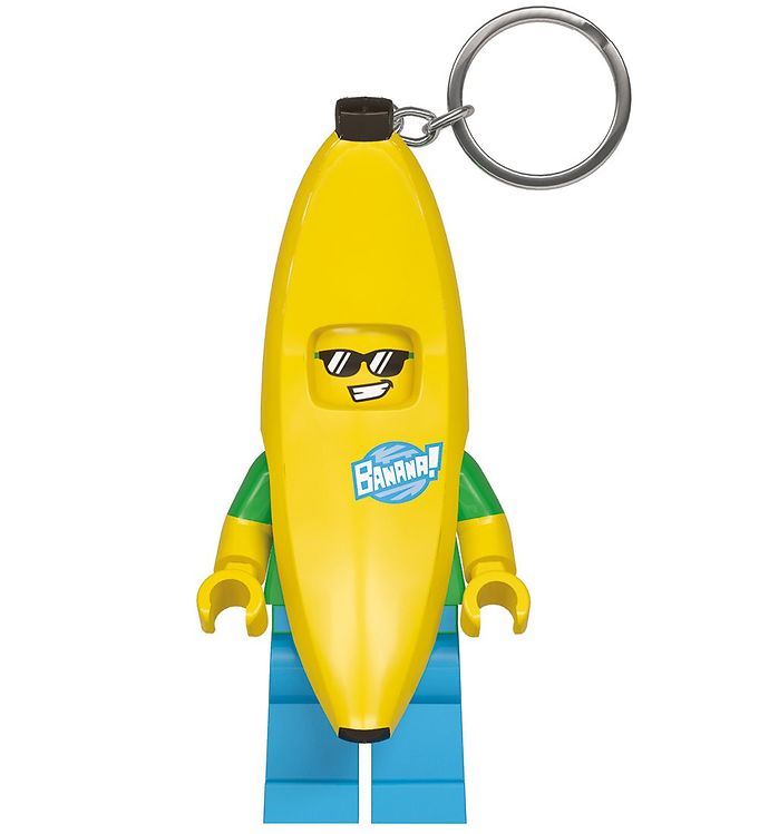 LEGO® Nøglering m. Lommelygte - LEGO® Banana Guy