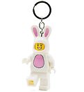LEGO® Keychain w. Flashlight - LEGO® Bunny Suit Guy