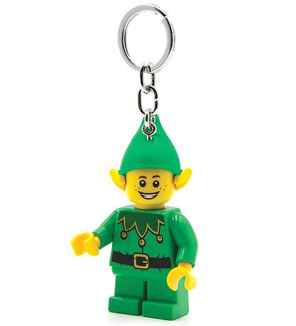 LEGO® Nøglering m. Lommelyte - LEGO® Elf LEGO® Nøglering m. Lommelyte - LEGO® Elf