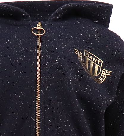 GANT Cardigan - Cropped - Evening Blue GANT Cardigan - Cropped - Evening Blue