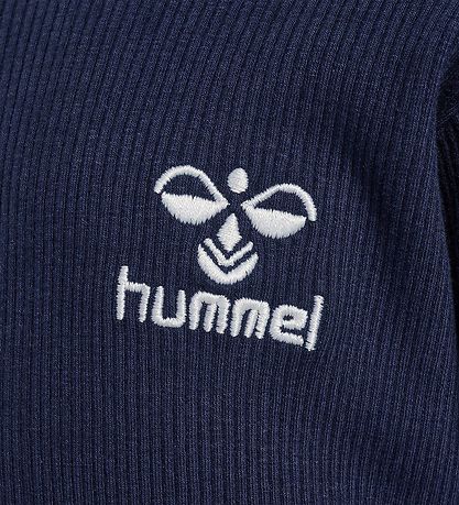 Hummel Bluse - Rib - hmlSami - Black Iris Hummel Bluse - Rib - hmlSami - Black Iris