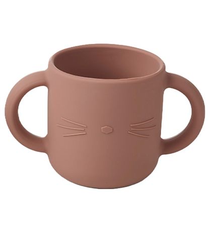 Liewood Kopper - 2-pak - Silikone - Gene - Cat Dark Rose
