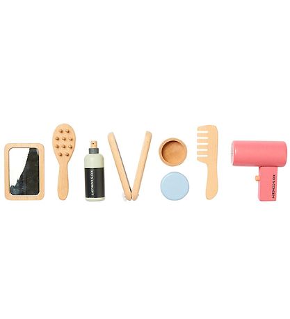 Kids Concept Hårstylingssæt - Træ Kids Concept Hårstylingssæt - Træ