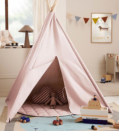 Kids Concept Legetelt - Tipi - Rosa Kids Concept Legetelt - Tipi - Rosa