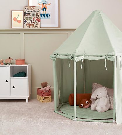 Kids Concept Legetelt - Pavillon - Lysegrøn Kids Concept Legetelt - Pavillon - Lysegrøn