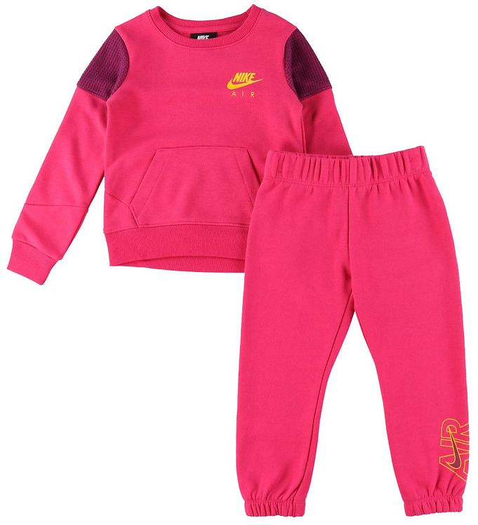 Nike Sweatsæt - Rush Pink