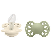 BIBS Infinity Sutter - 2-pak - Str. 2 - Anatomisk - Ivory/Sage BIBS Infinity Sutter - 2-pak - Str. 2 - Anatomisk - Ivory/Sage