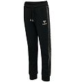 Hummel Trousers - hmlAster - Black w. Glitter