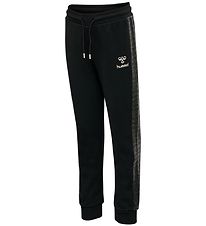 Hummel Hosen - hmlAster - Schwarz m. Glitzer