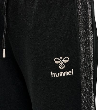 Hummel Trousers - hmlAster - Black w. Glitter