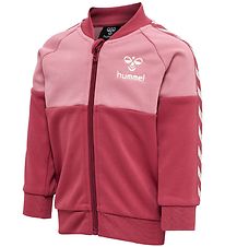 Hummel Cardigan - hmlOlek - Earth Red/Rosa Hummel Cardigan - hmlOlek - Earth Red/Rosa