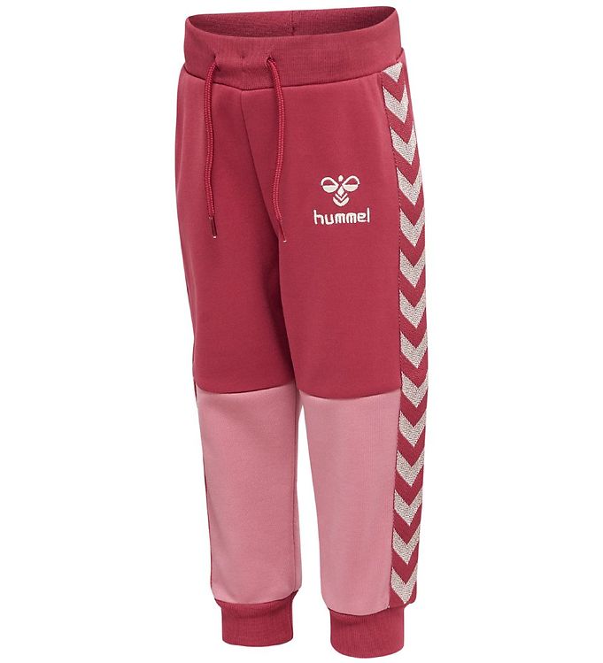 Hummel Bukser - hmlOlek - Earth Red/Rosa m. Sølv