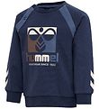 Hummel Sweatshirt - hmlLassen - Sargasso Sea m. Logo Hummel Sweatshirt - hmlLassen - Sargasso Sea m. Logo