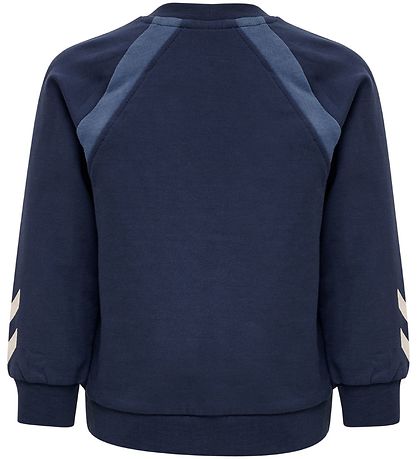 Hummel Sweatshirt - hmlLassen - Sargasso Sea m. Logo