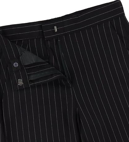 LMTD Bukser - NlfRin - Black/Pinstripes LMTD Bukser - NlfRin - Black/Pinstripes